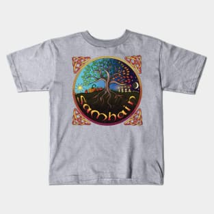 Samhain: the end of harvest and beginning of Winter Kids T-Shirt